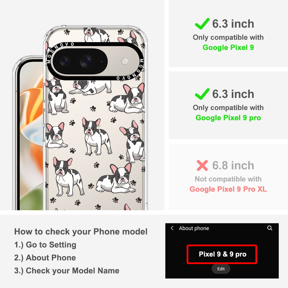 French Bull Dog Phone Case - Google Pixel 9 Pro Case