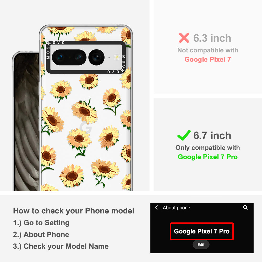 Sunflowers Phone Case - Google Pixel 7 Pro Case