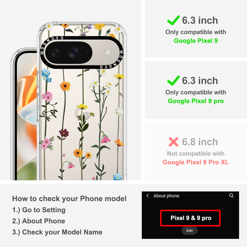 Wild Flowers Phone Case - Google Pixel 9 Case