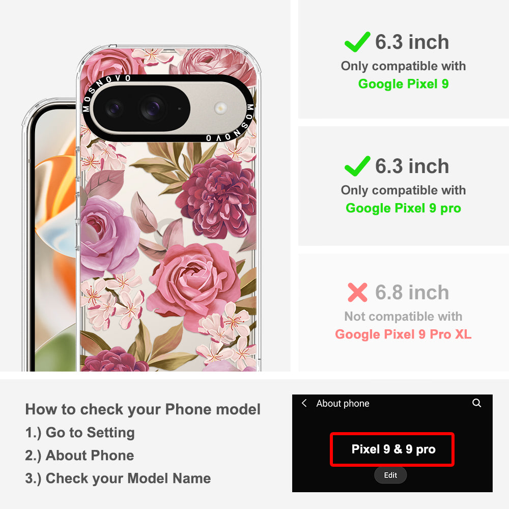 Blossom Flower Floral Phone Case - Google Pixel 9 Pro Case