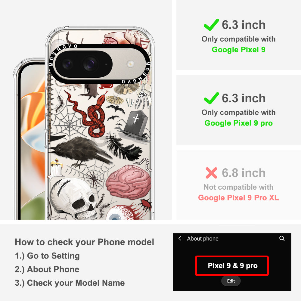 Horror Phone Case - Google Pixel 9 Pro Case