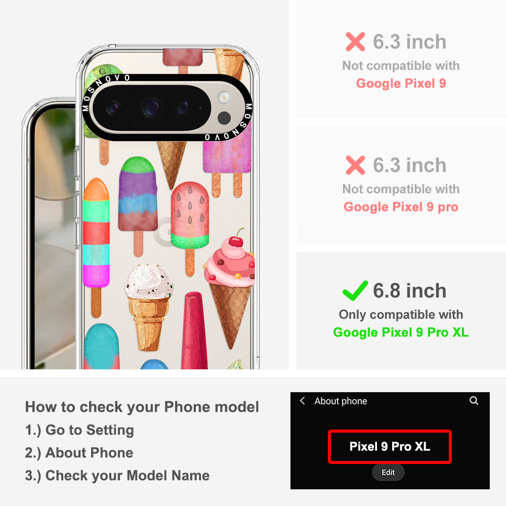 Ice Cream Phone Case - Google Pixel 9 Pro XL Case