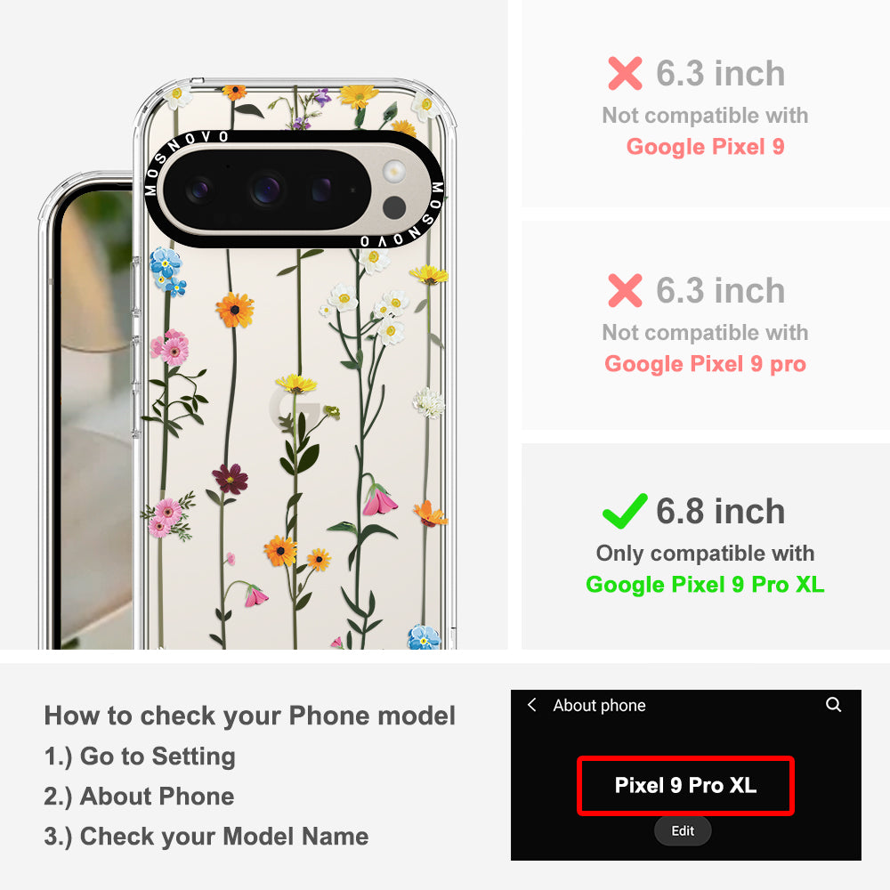 Wild Flowers Phone Case - Google Pixel 9 Pro XL Case