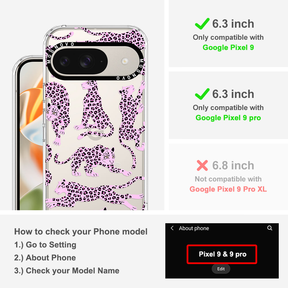 Pink Leopard Phone Case - Google Pixel 9 Case