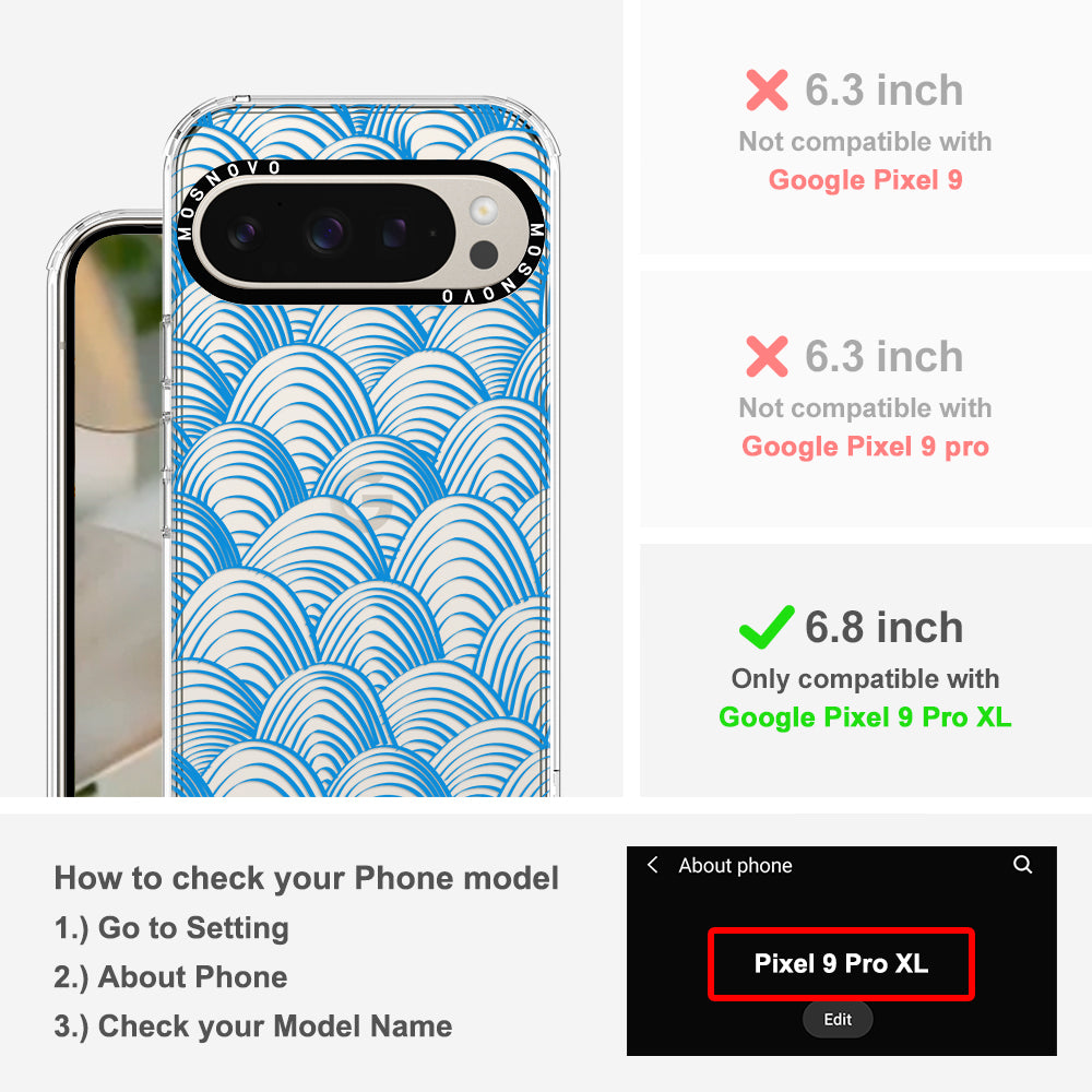 Wavy Art Phone Case - Google Pixel 9 Pro XL Case