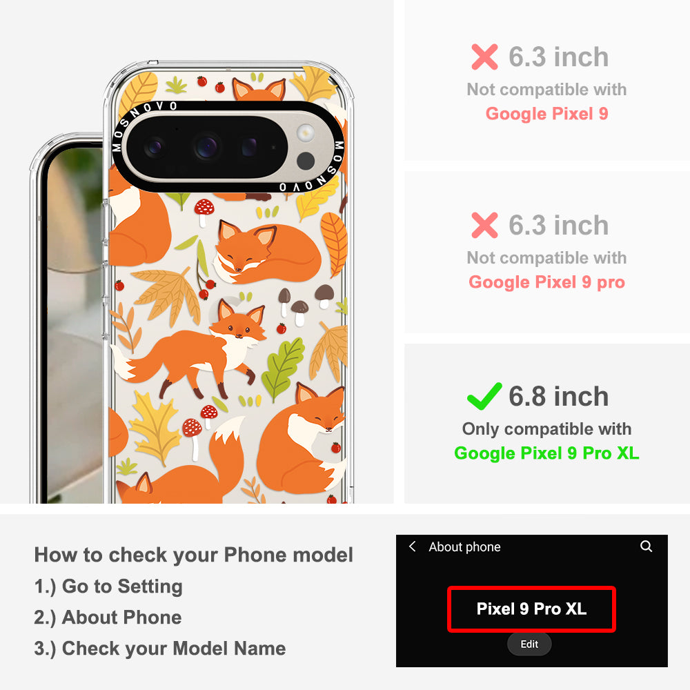 Autumn Fox Phone Case - Google Pixel 9 Pro XL Case