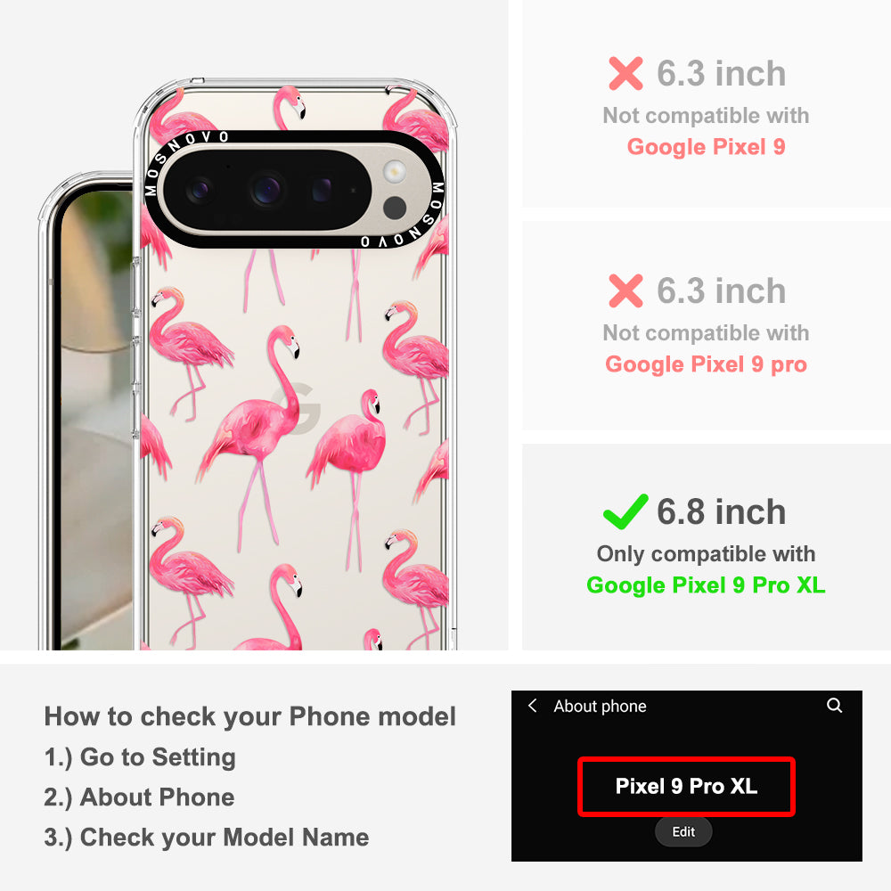 Flamingo Phone Case - Google Pixel 9 Pro XL Case