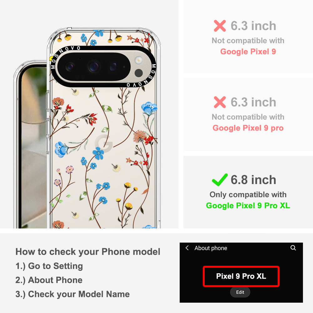 Wildfloral Phone Case - Google Pixel 9 Pro XL Case