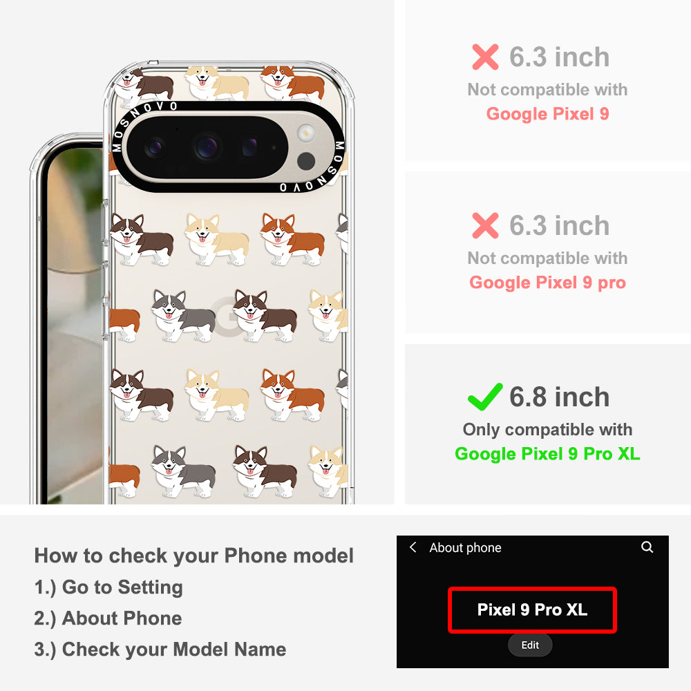 Adorable Corgi Phone Case - Google Pixel 9 Pro XL Case