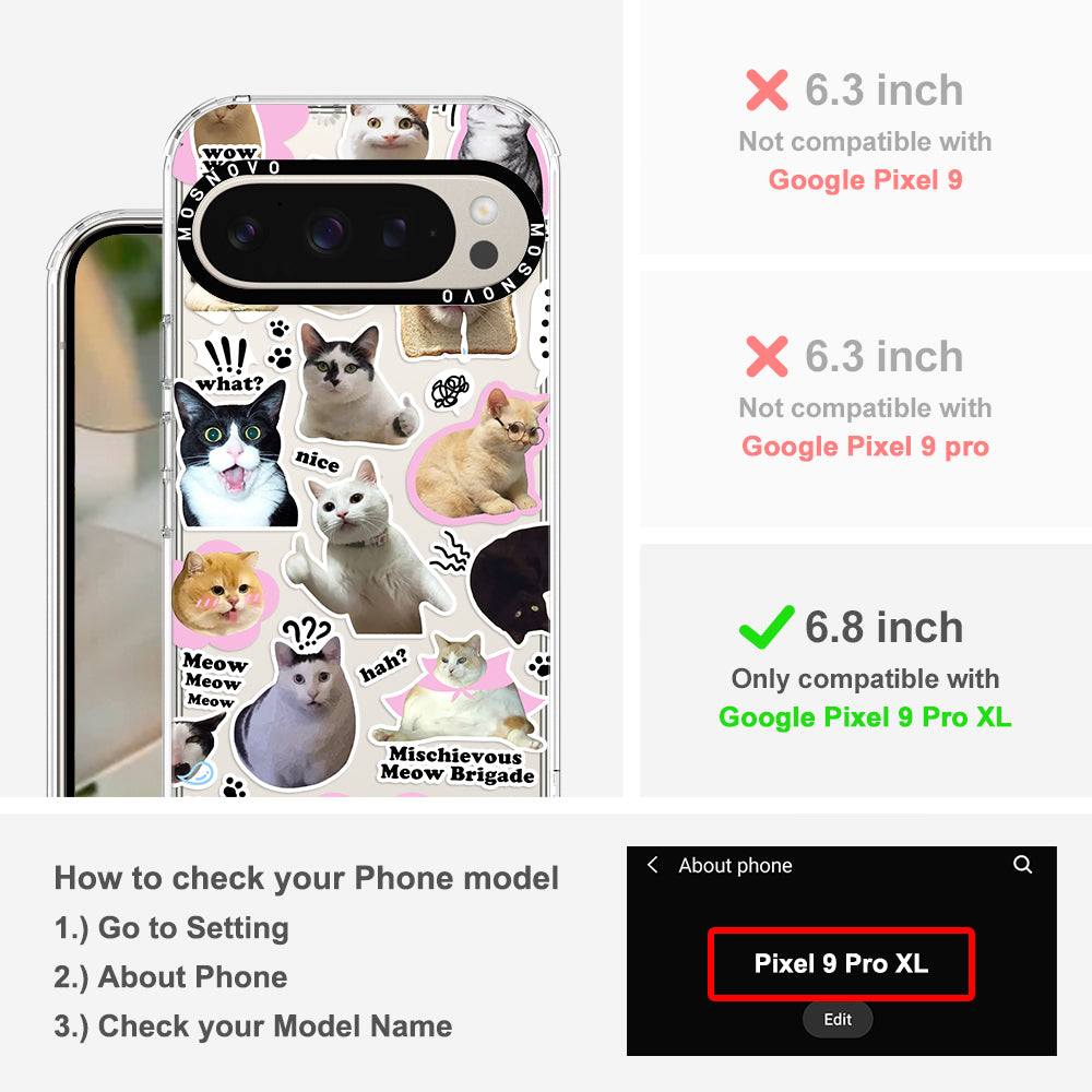 The Cat Brigade Phone Case - Google Pixel 9 Pro XL Case