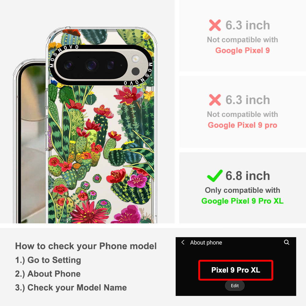Cactus Garden Phone Case - Google Pixel 9 Pro XL Case