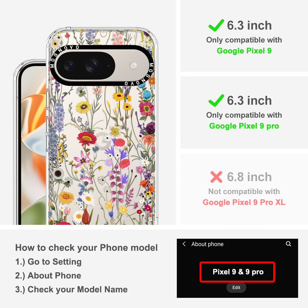 Wildflower Meadow Phone Case - Google Pixel 9 Case