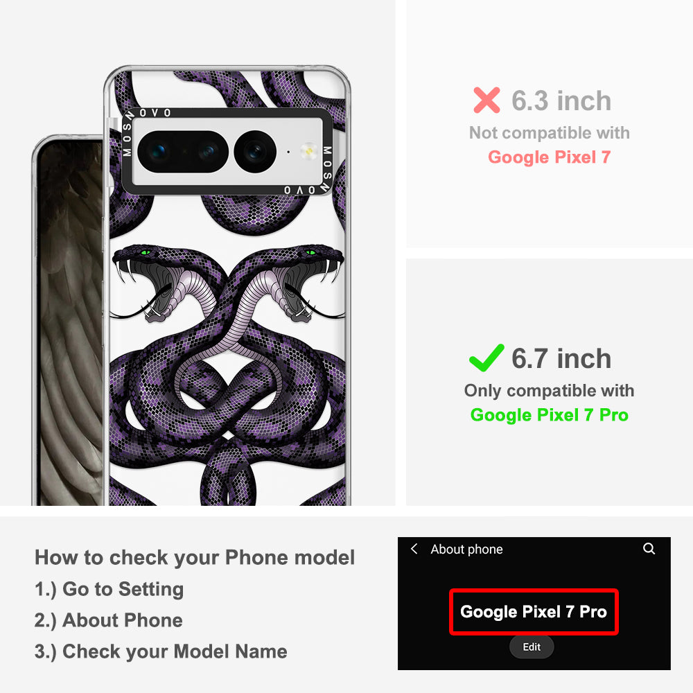 Mystery Snake Phone Case - Google Pixel 7 Pro Case