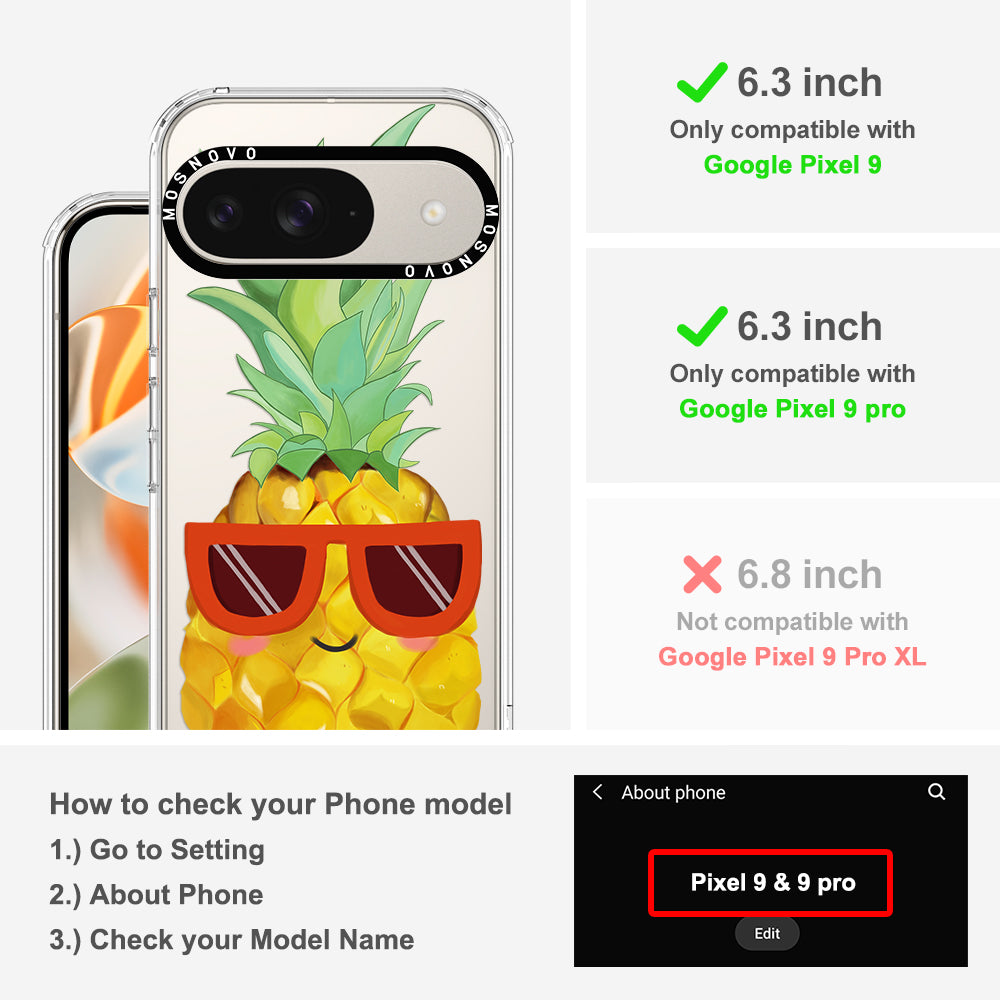 Cool Pineapple Phone Case - Google Pixel 9 Case