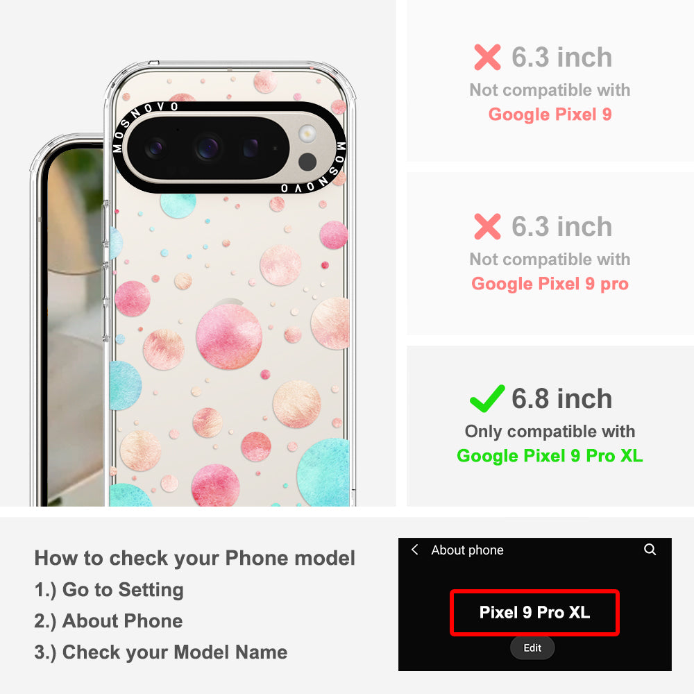 Watercolor Polka Dot Phone Case - Google Pixel 9 Pro XL Case