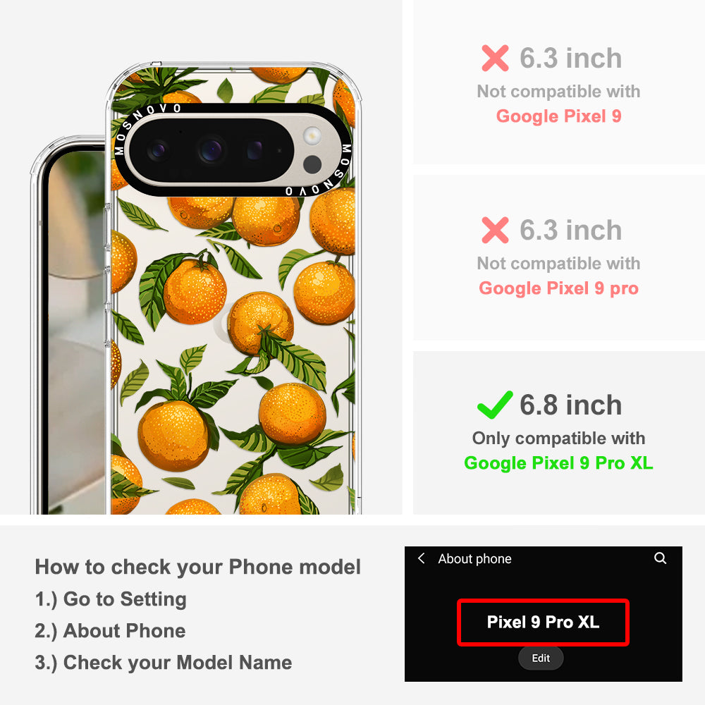 Tangerine Phone Case - Google Pixel 9 Pro XL Case