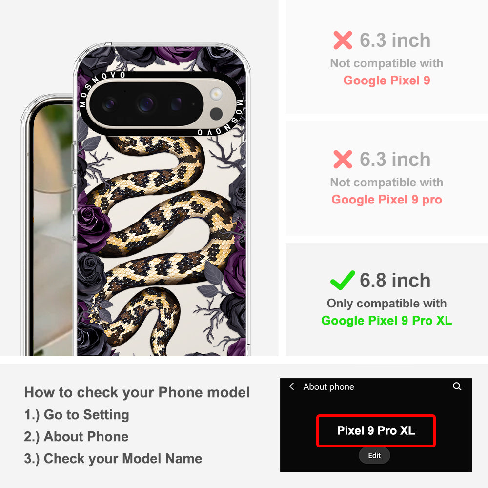 Secret Snake Garden Phone Case - Google Pixel 9 Pro XL Case