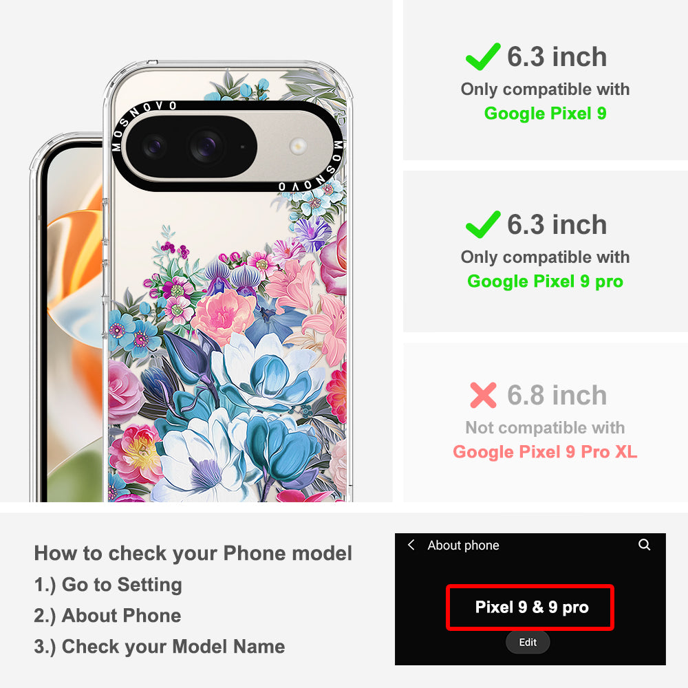 Magnolia Flower Phone Case - Google Pixel 9 Pro Case