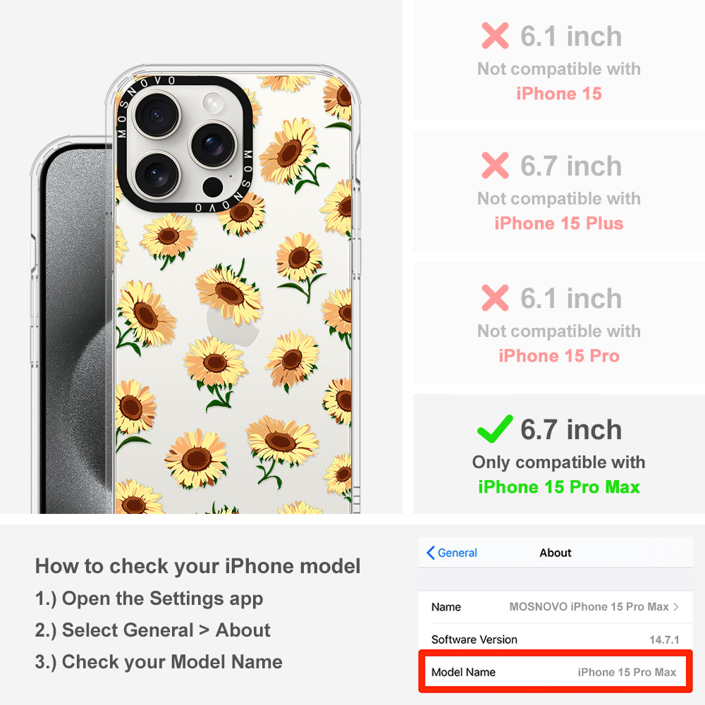 Sunflowers Phone Case - iPhone 15 Pro Max Case