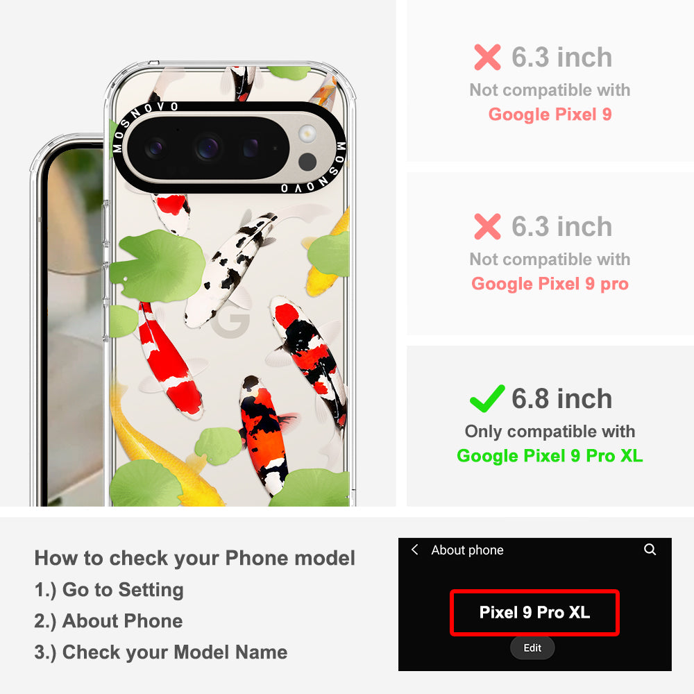 Koi Phone Case - Google Pixel 9 Pro XL Case