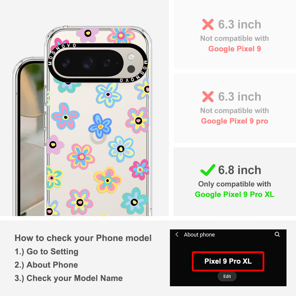 Groovy Flower Phone Case - Google Pixel 9 Pro XL Case