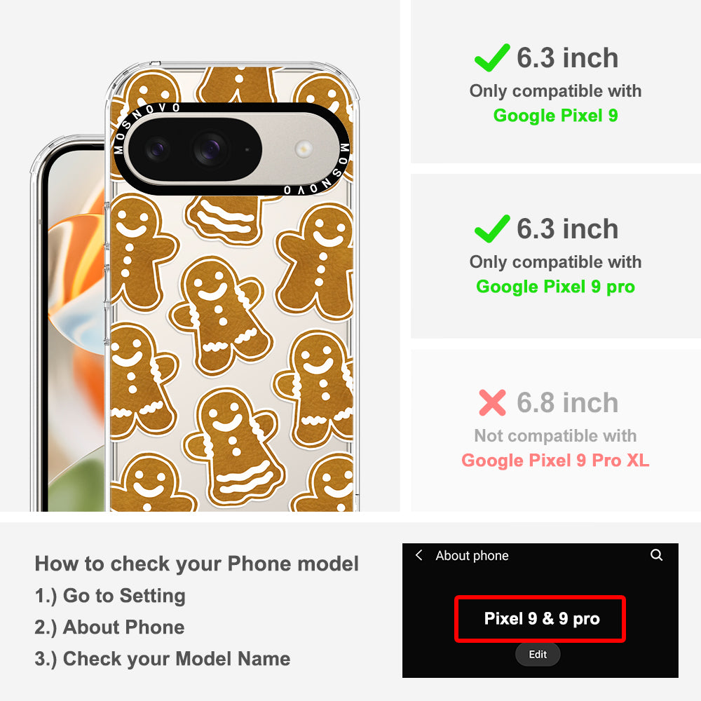 Ginger Breadman Phone Case - Google Pixel 9 Case