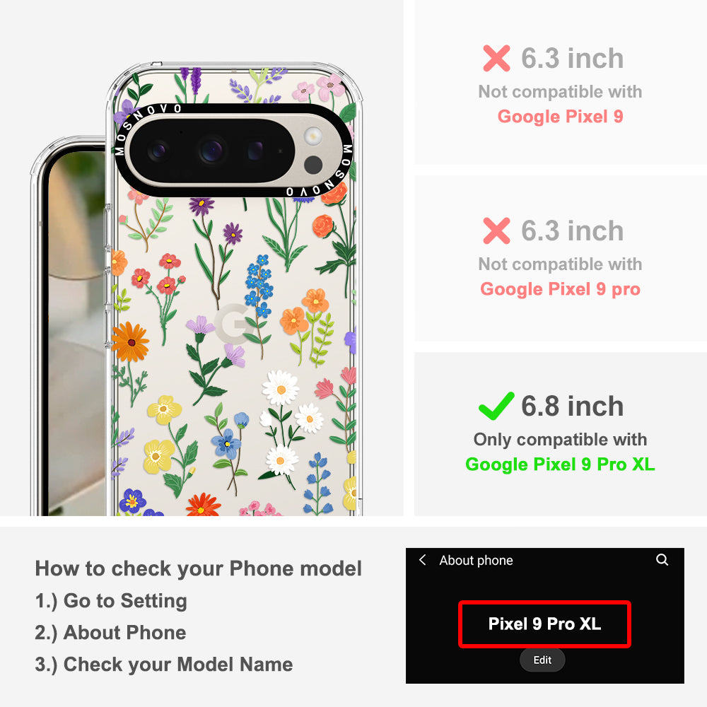 Botanical Floral Phone Case - Google Pixel 9 Pro XL Case