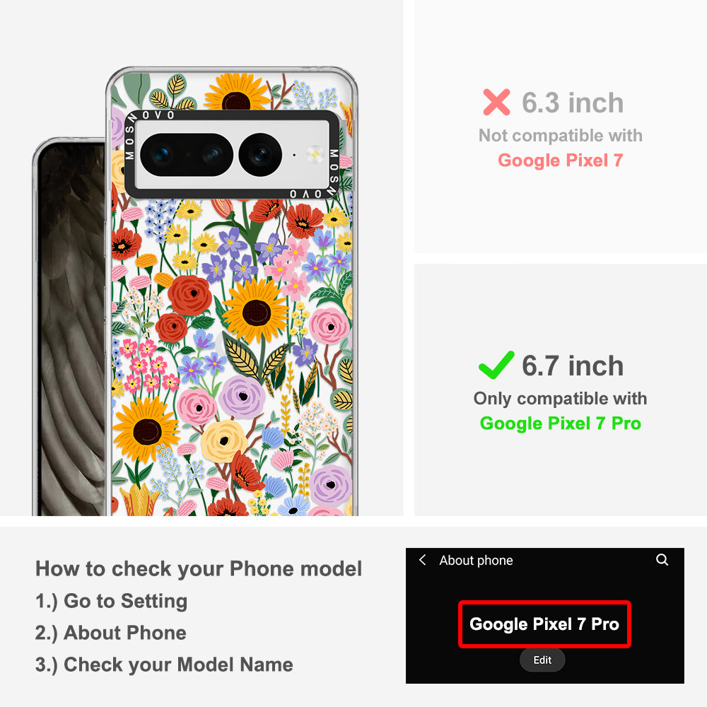 Blossom & Bloom Phone Case - Google Pixel 7 Pro Case