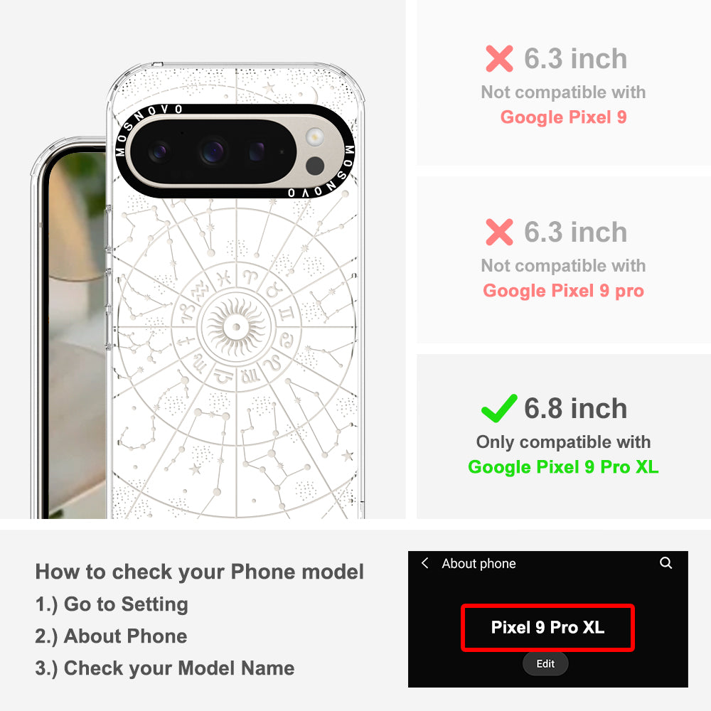 Zodiac Phone Case - Google Pixel 9 Pro XL Case