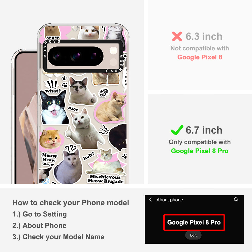 The Cat Brigade Phone Case - Google Pixel 8 Pro Case