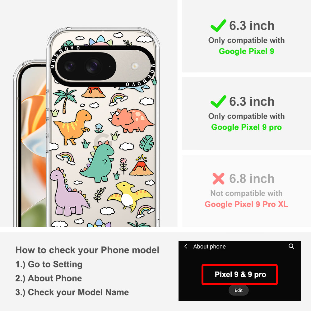 Dinosaur Land Phone Case - Google Pixel 9 Pro Case