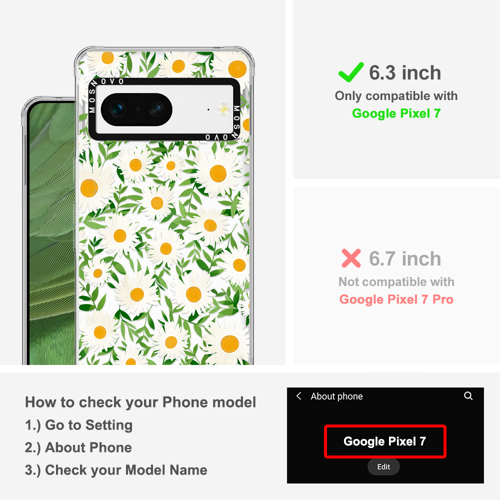 Daisies Phone Case - Google Pixel 7 Case