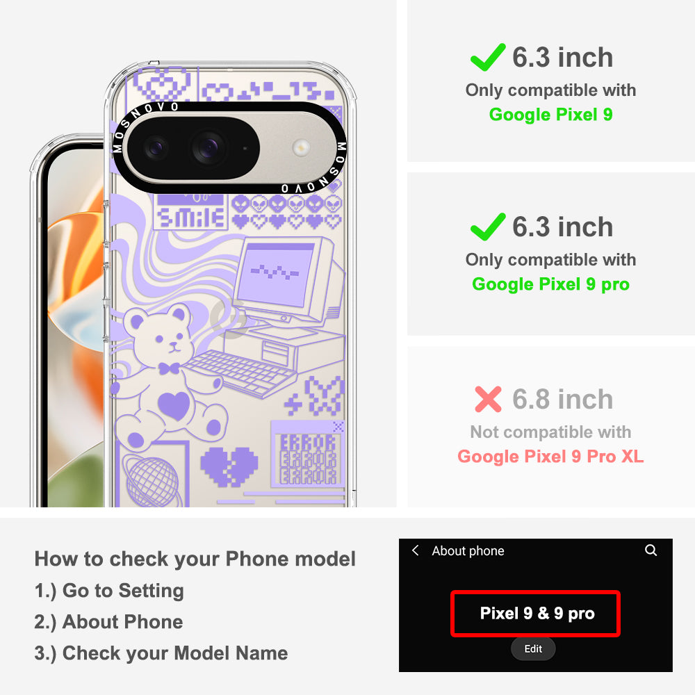 Y2K Aesthetic Phone Case - Google Pixel 9 Case