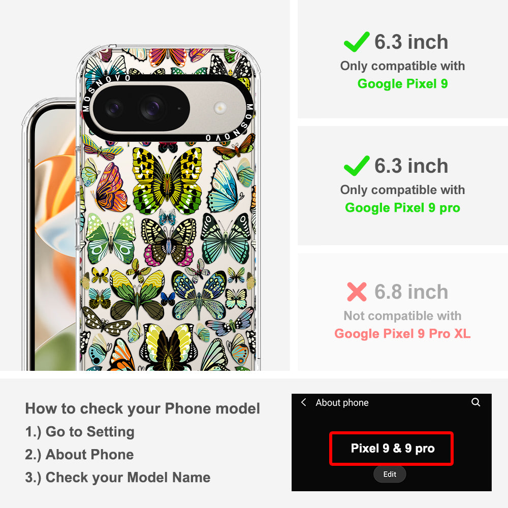 Butterflies Phone Case - Google Pixel 9 Pro Case