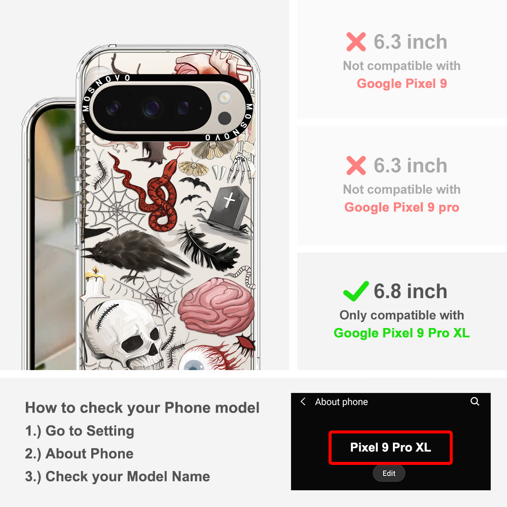 Horror Phone Case - Google Pixel 9 Pro XL Case