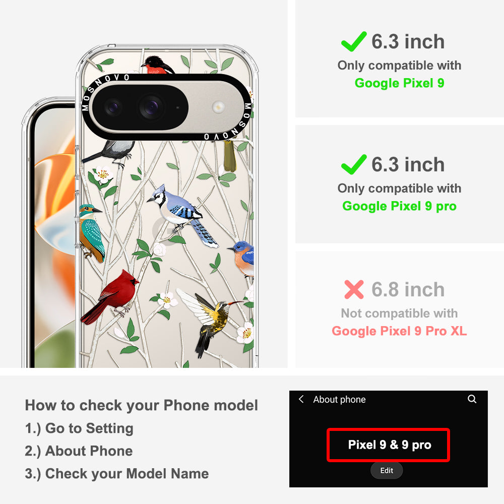 Wild Bird Phone Case - Google Pixel 9 Pro Case