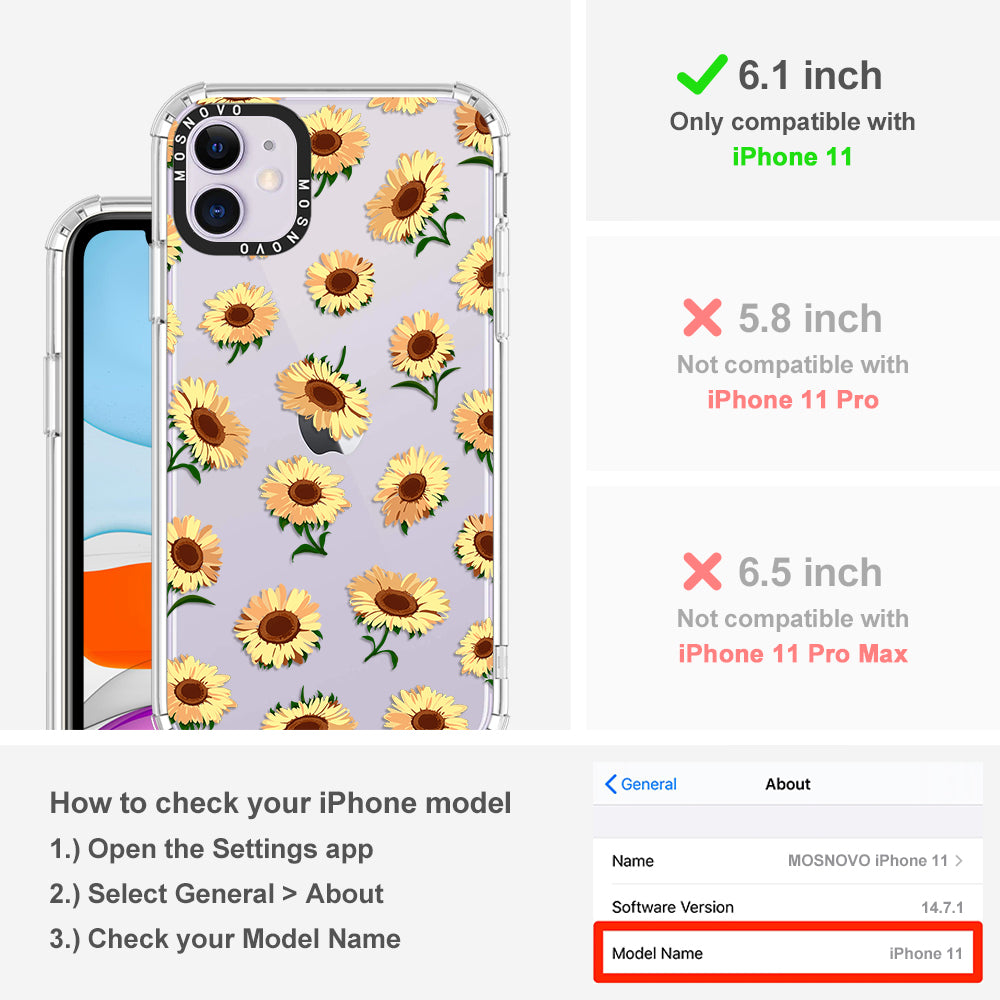 Sunflowers Phone Case - iPhone 11 Case
