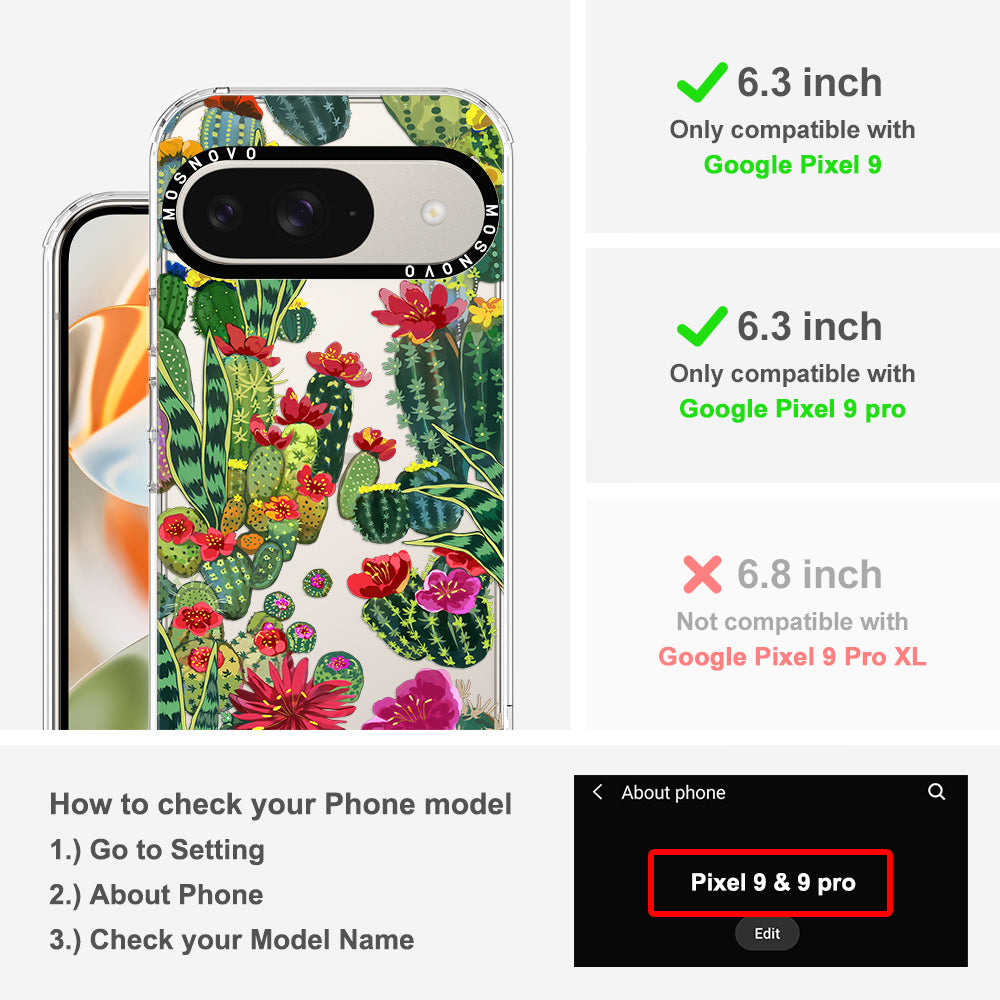 Cactus Garden Phone Case - Google Pixel 9 Case