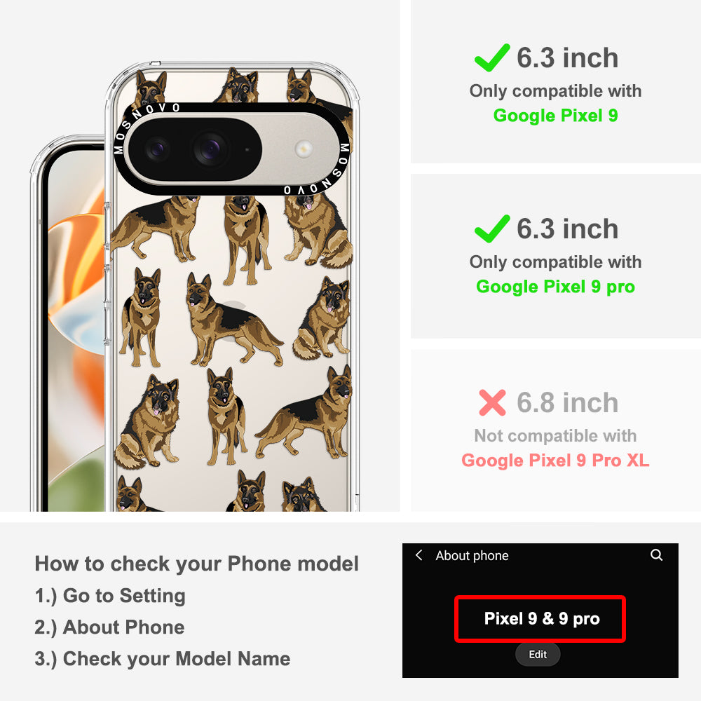 Shepherd Dog Phone Case - Google Pixel 9 Pro Case