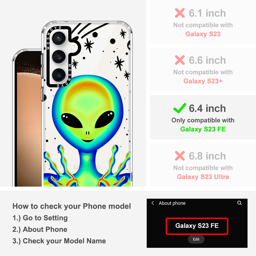 Alien Piece Phone Case - Samsung Galaxy S23 FE Case