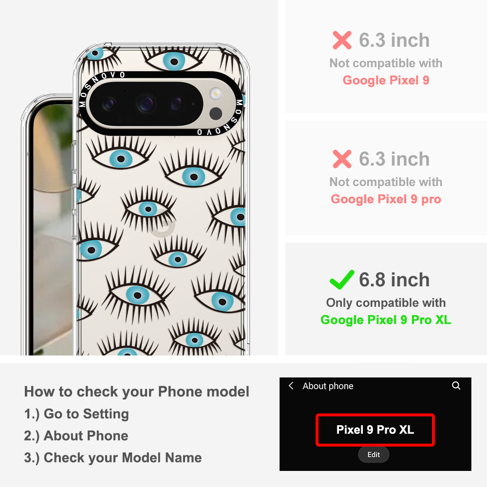 Evil Eye Phone Case - Google Pixel 9 Pro XL Case