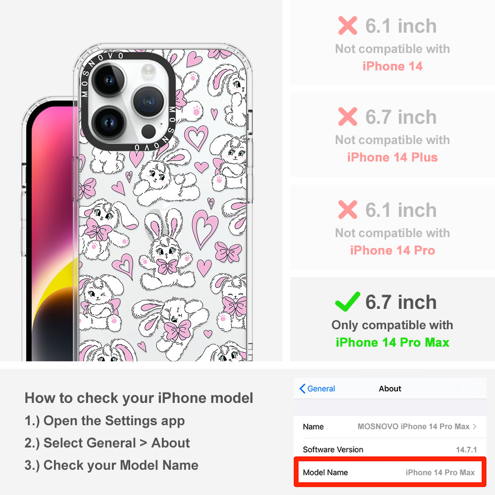Bunnies Phone Case - iPhone 14 Pro Max Case