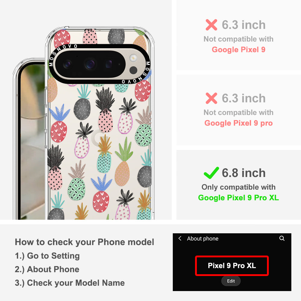 Cute Pineapple Phone Case - Google Pixel 9 Pro XL Case