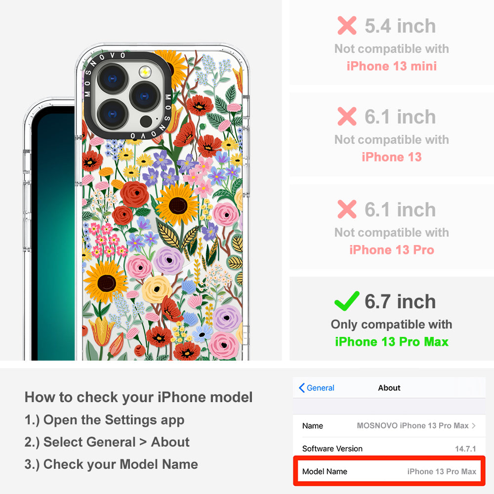 Blossom & Bloom Phone Case - iPhone 13 Pro Max Case