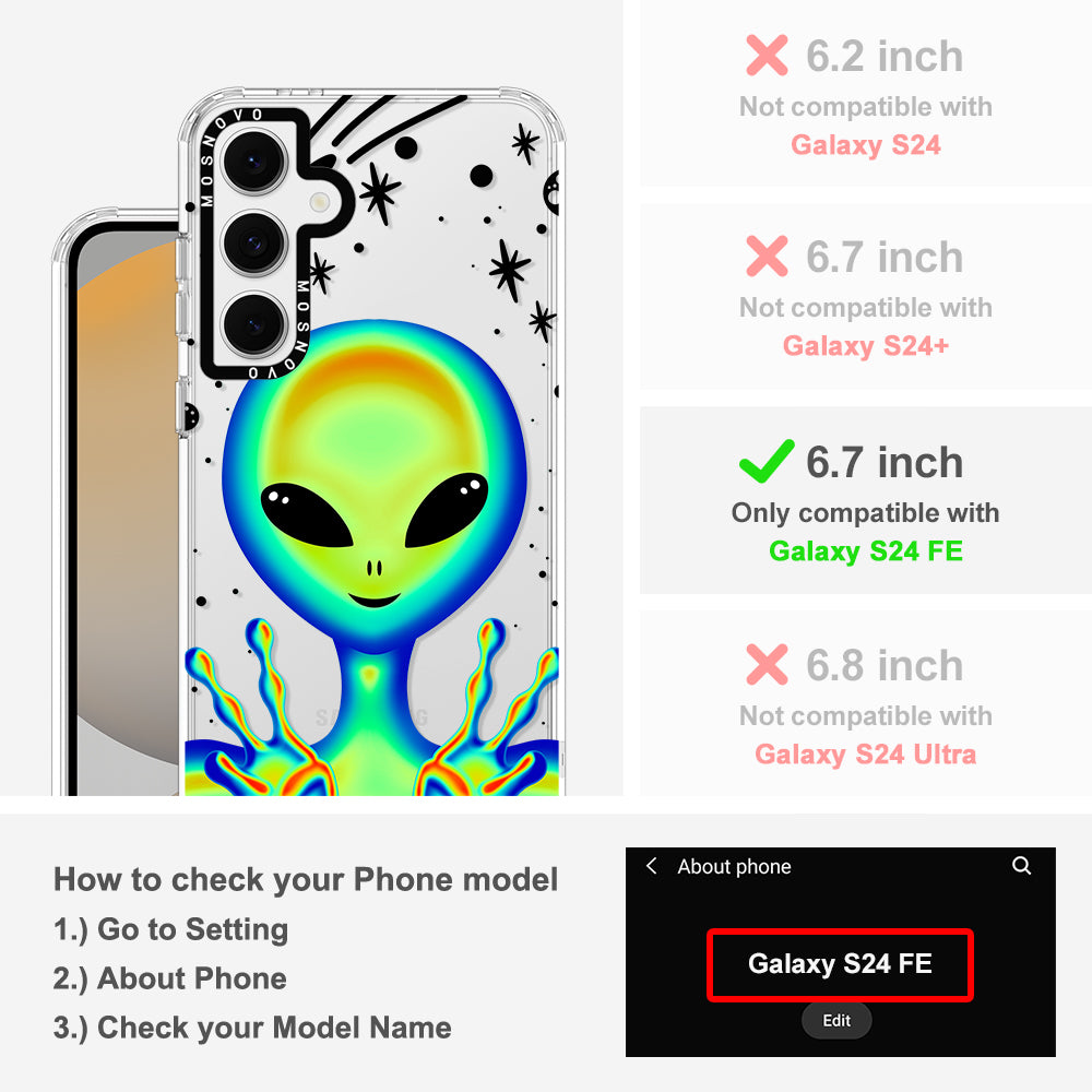 Alien Piece Phone Case - Samsung Galaxy S24 FE Case