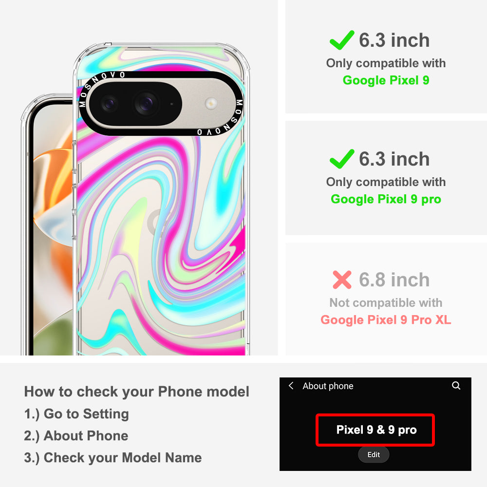 Psychedelic Swirls Phone Case - Google Pixel 9 Case