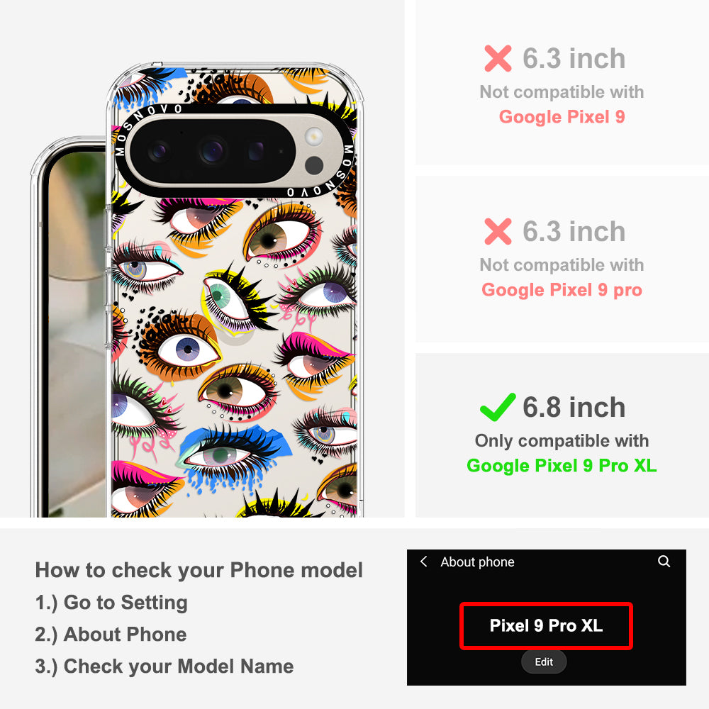 Art of Eyes Phone Case - Google Pixel 9 Pro XL Case