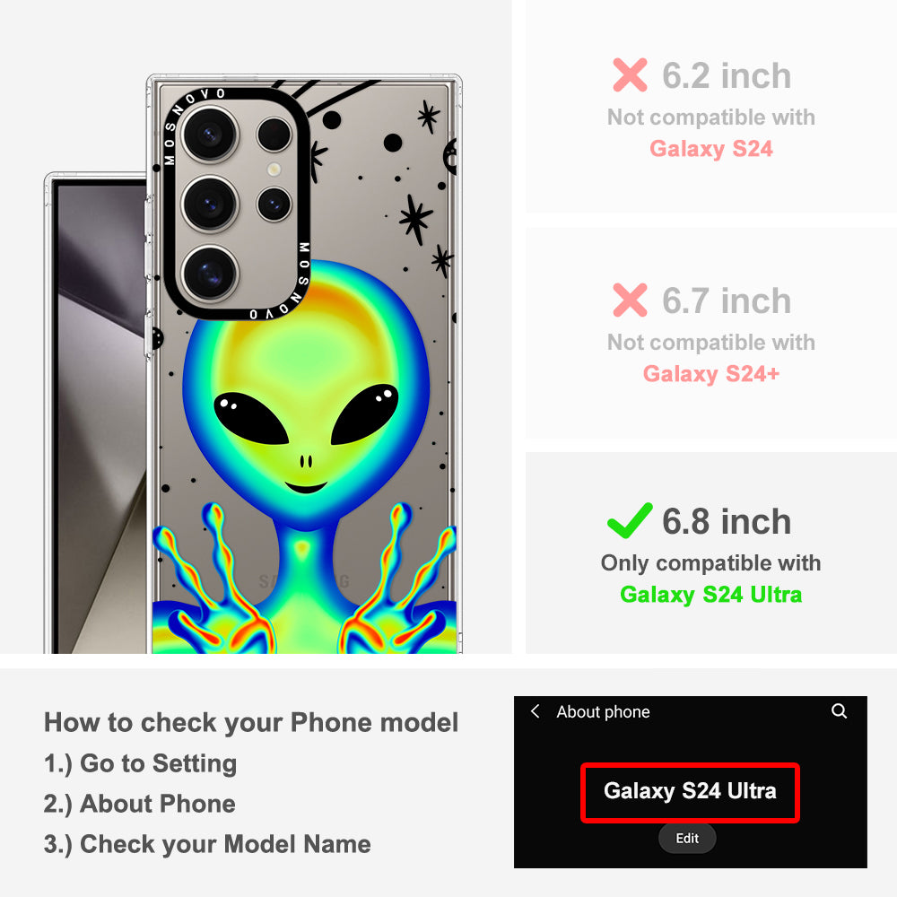 Alien Piece Phone Case - Samsung Galaxy S24 Ultra Case