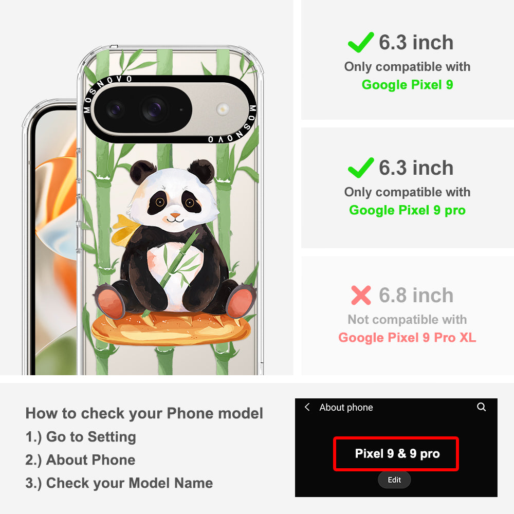 Bambo Panda Phone Case - Google Pixel 9 Case