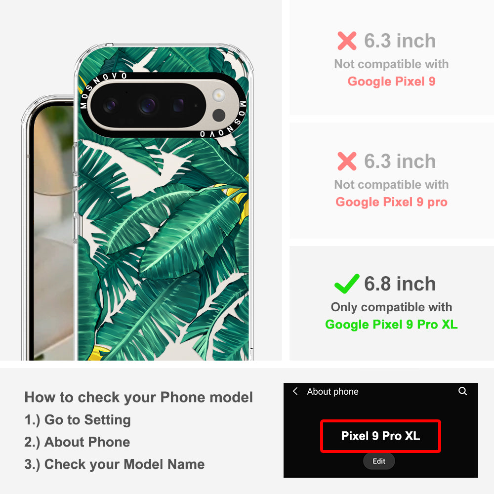 Banana Leaf Phone Case - Google Pixel 9 Pro XL Case